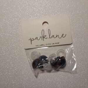 Safety Animal Brown Eyes NWT  Size:15mm  4 Pieces  Parklane